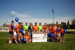 Red Cenit junto al Valencia C.F